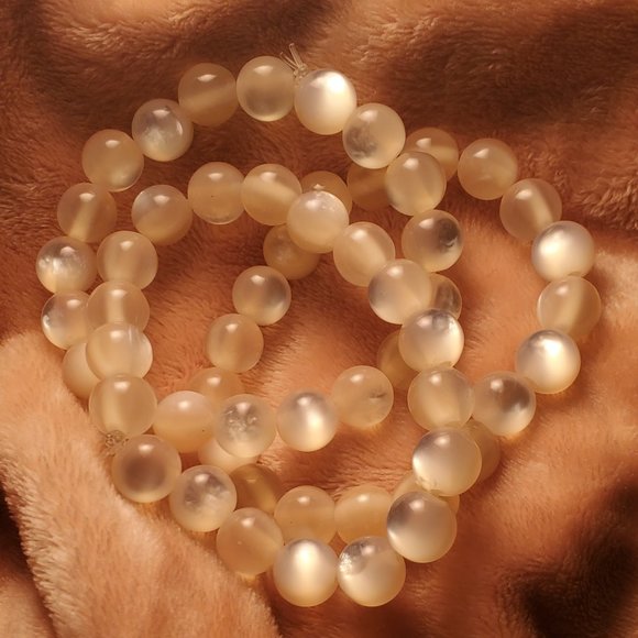 All Embracing Treasures Jewelry - NWT Pearlescent Handmade Beaded Bracelet Set of 3